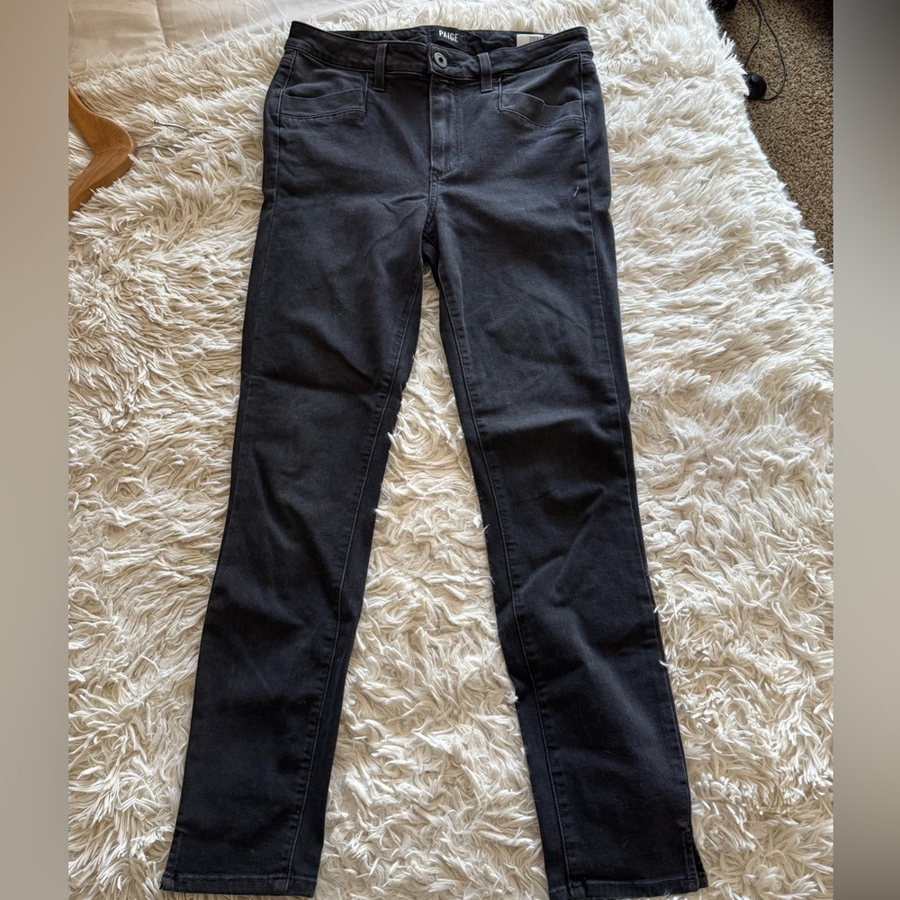 PAIGE Black Skinny Jeggings